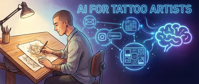 AI for Tattoo Artists: How to Make It Work For You (Not Replace You)