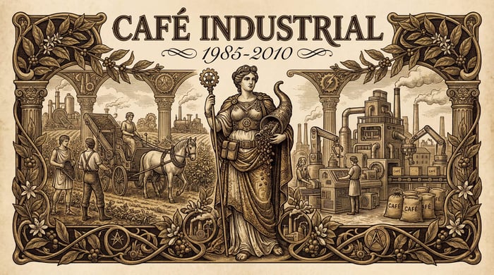 Café industrial: quando o café virou produto de massa