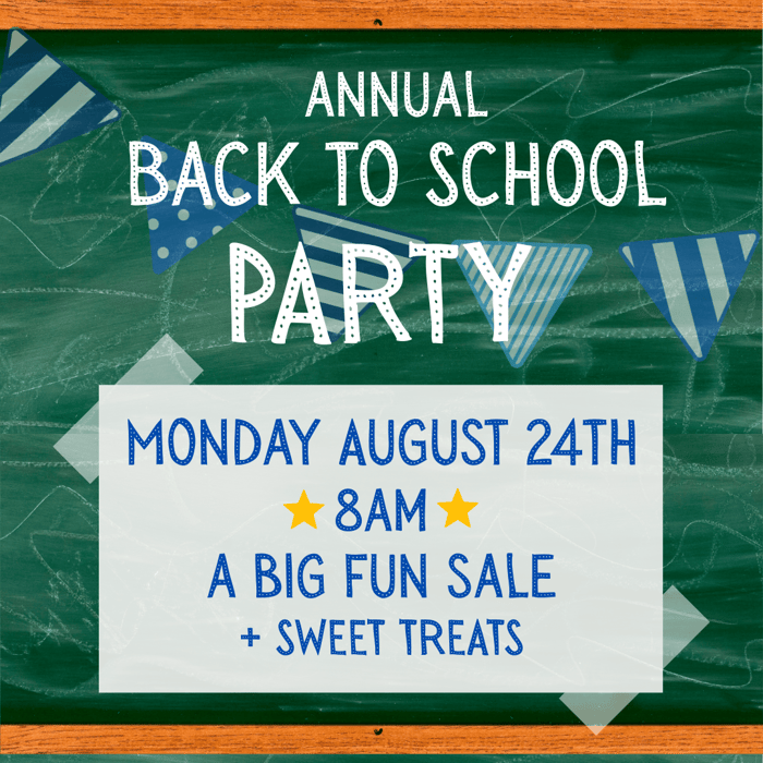 Cactus Creek's Annual Back to School Party 2026
