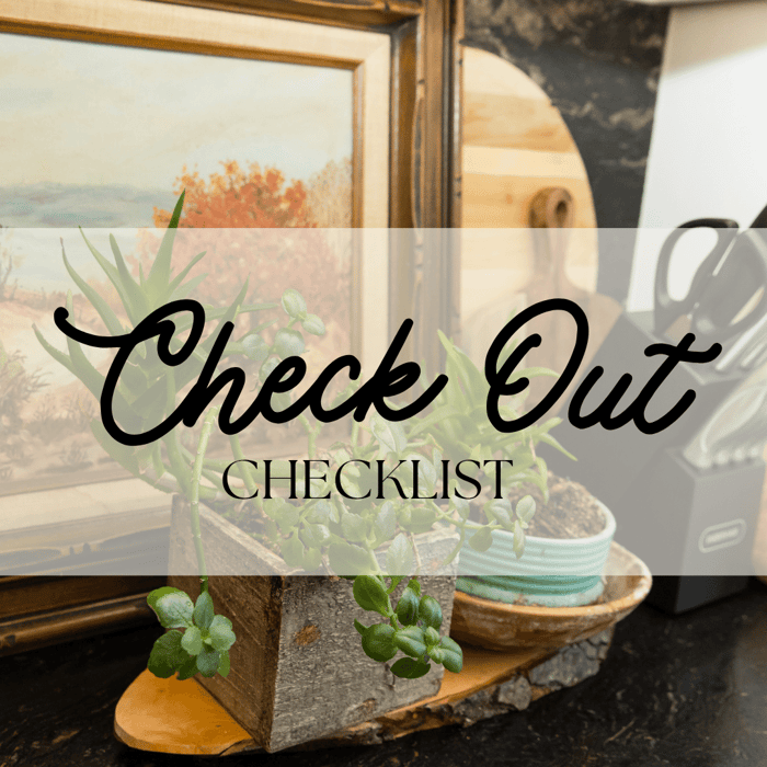 Check Out List I The Apartment Guide