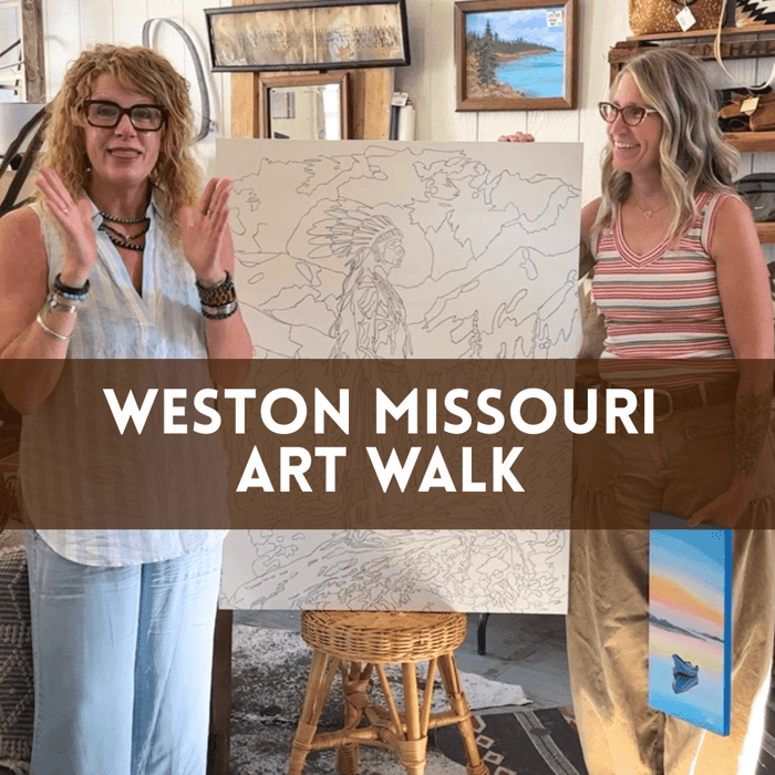 Meet the Artists of the Weston Missouri Art Walk