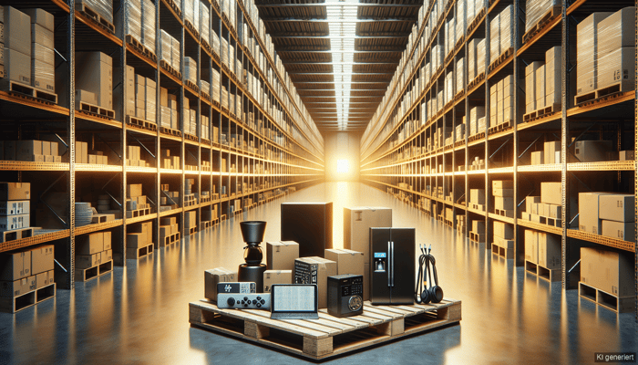 Retourenpalette kaufen – Black Forest Deals Gutach