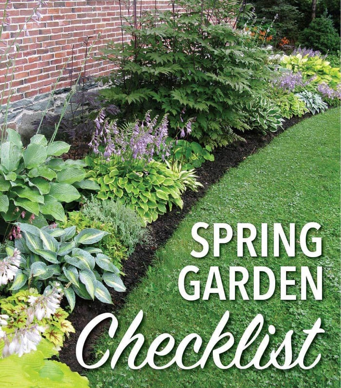 Spring Garden Checklist for a Low Maintenance Flower Garden