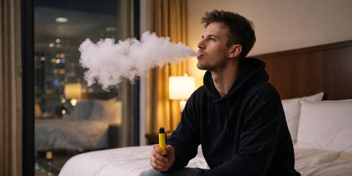 Can You Vape ZERO Nicotine Disposables in a Hotel Room?