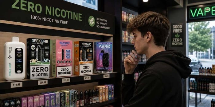 Nicotine Free Vapes: The Complete Buyer's Guide [2026]  Vape Nicotine Free