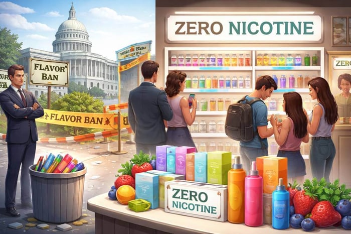 Why Nicotine Free Vapes Are Surging in States That Ban Nicotine Vapes