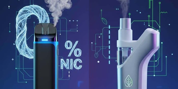 Zero Nicotine Vape vs Nicotine-Free Inhaler
