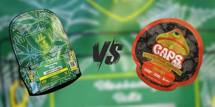 Delta 8 Gummies vs Amanita Mushroom Gummies