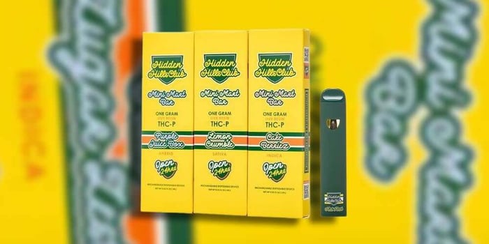 Hidden Hills Mini Mart Bar THC-P Disposable Vape 1g Review