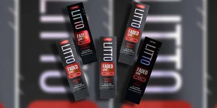 LITTO Faded Live Resin HHC + H4 Disposable Vape Review