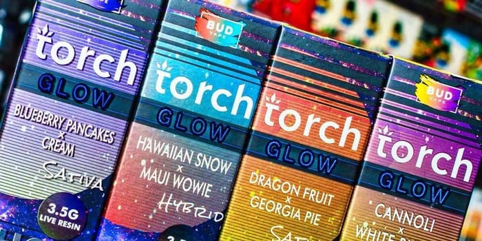 Torch Glow THC-X Live Resin Disposable Vape Review