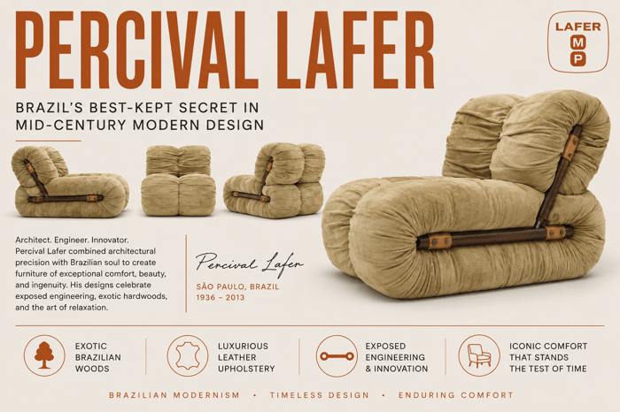 Percival Lafer: Brazil’s Best-Kept Mid-Century Modern Secret