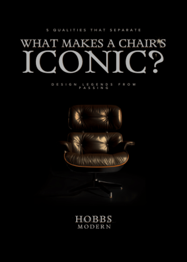 What Makes a Chair Iconic? The 5 Qualities That Separate Design Legends from Passing Trends