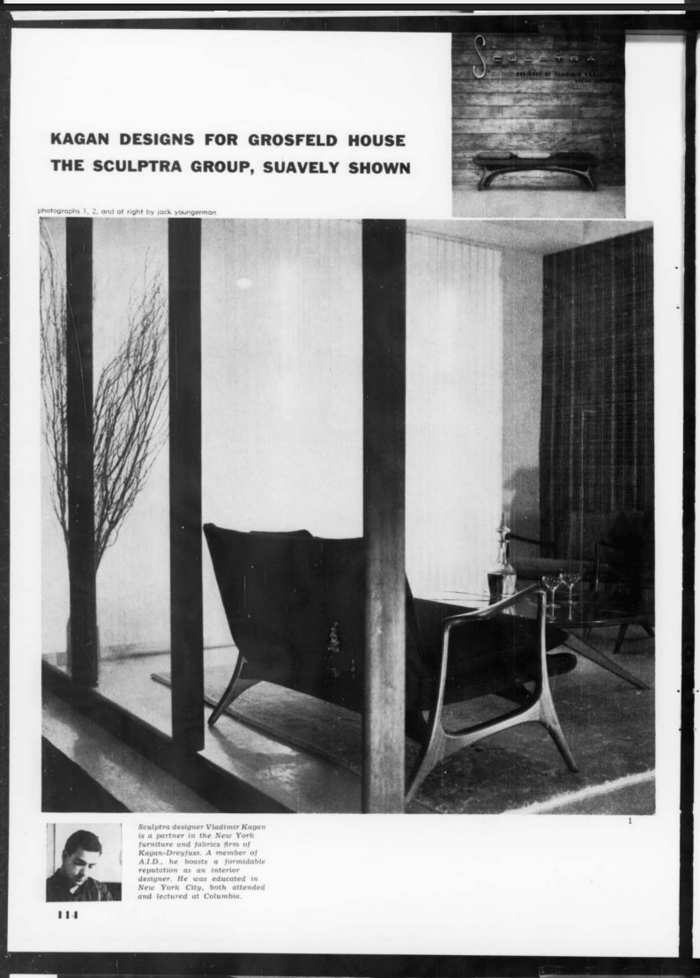 Grosfeld House: The Luxury Furniture Maker That Helped Launch Vladimir Kagan Into Design History