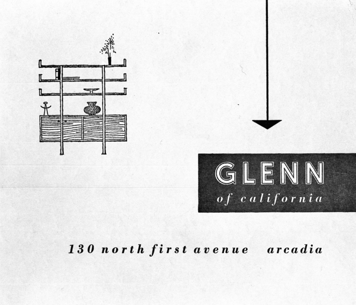 Glenn of California- West Coast Mid-Century Modern.