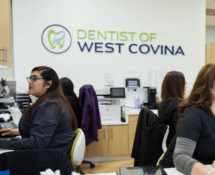 A front of a dental clinic