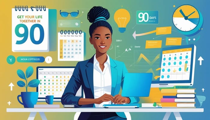 A woman wearing professional