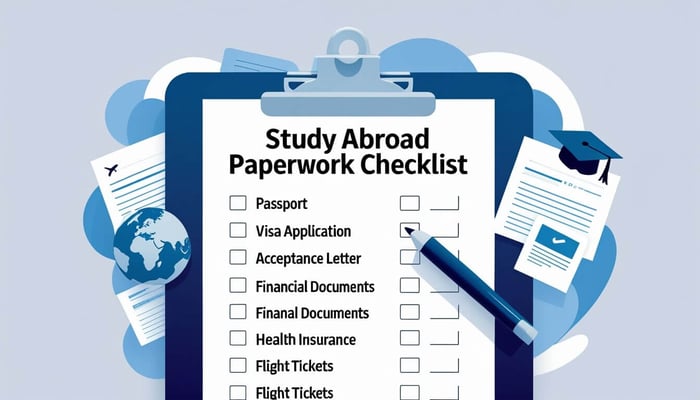 A checklist on how to study abroad