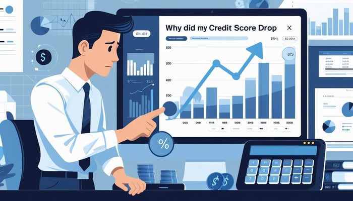 A person pointing on a monitor