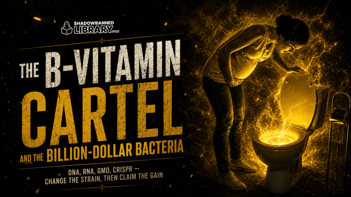 The B-Vitamin Cartel and the Billion-Dollar Bacteria Hoax (Part 2)