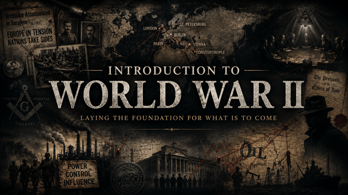 Introduction to WWII: Laying the Foundation for What Is to Come [WW2 Part 1 by Agent131711]
