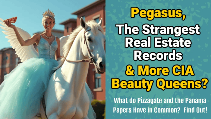 Pegasus, the House, Beauty Queens & Shell Companies [Pizzagate Part 8]