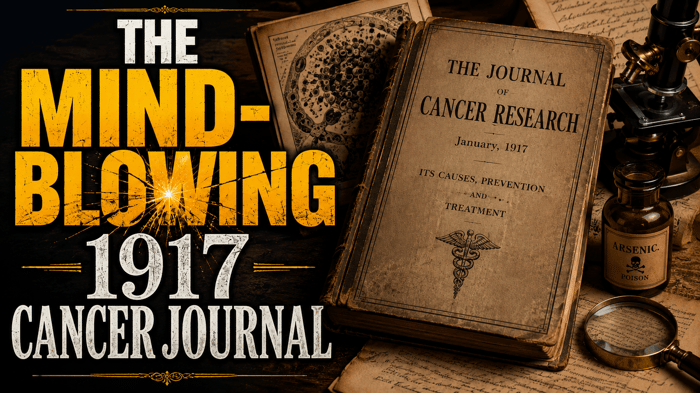The Mind-Blowing 1917 Cancer Journal  - Tumors and More [Cancer Part 2 by Agent131711]