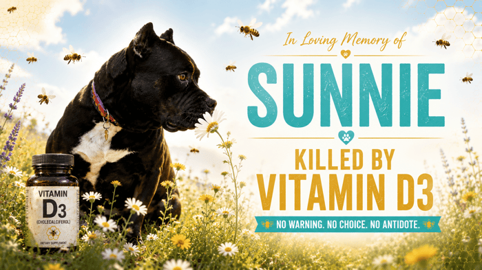 Vitamin D3 Killed My Beloved Sunnie