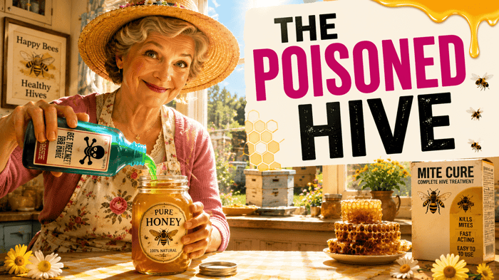 Local Honey Is More Toxic Than Supermarket: The Alarming Chemical Load in Backyard Jars (Part 3)