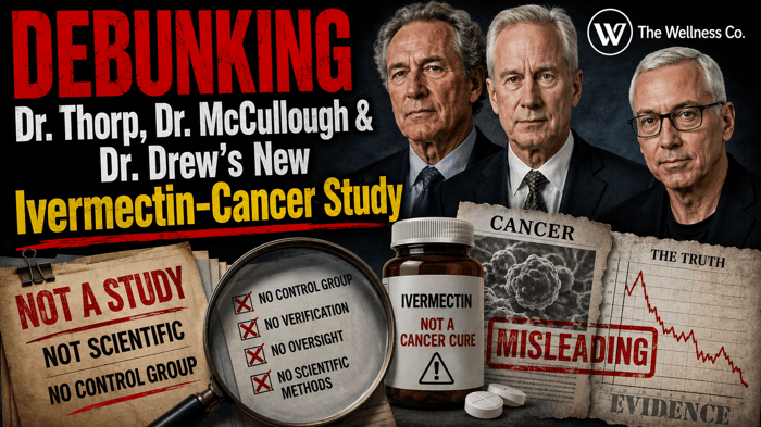 DEBUNKING Dr. Thorp, McCullough & Drew's New Ivermectin-Cancer Study [Part 3 Cancer: The Final Chapter by Agent131711]