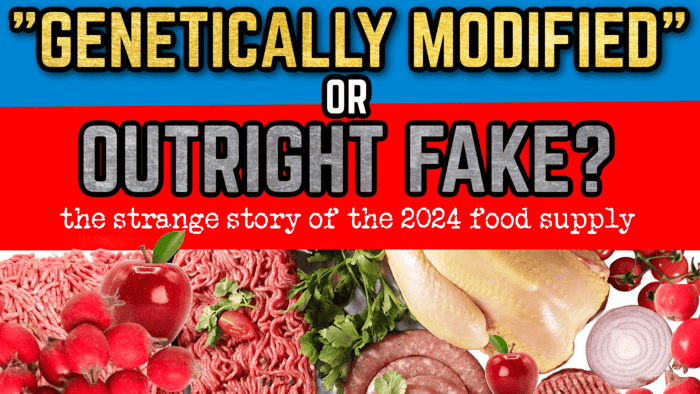 GMO Food? Lab Made Food? Or Outright FAKE FOOD? (Agent131711) [Part 1]