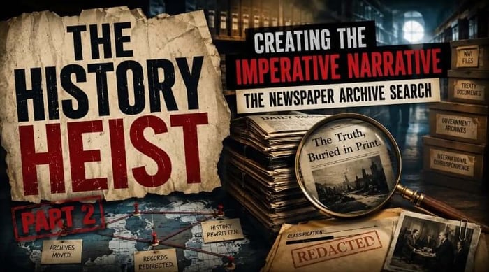 The History Heist PART 2: Creating the Imperative Narrative [WWII Part 7 by Agent131711]