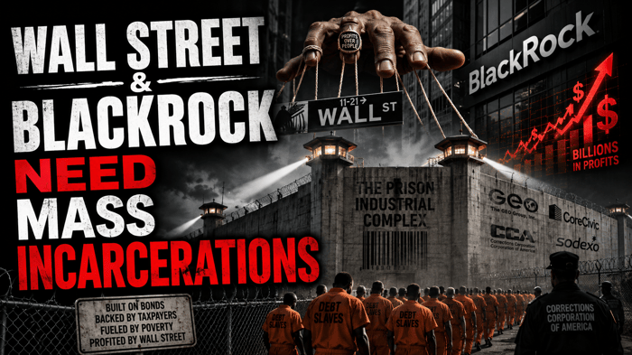 Blackrock & Wall Street NEED Mass Incarcerations [Prison Profits Part 2 by Agent131711]
