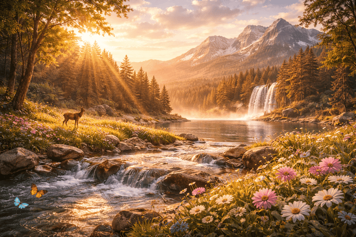25 Short Bible Verses About Nature