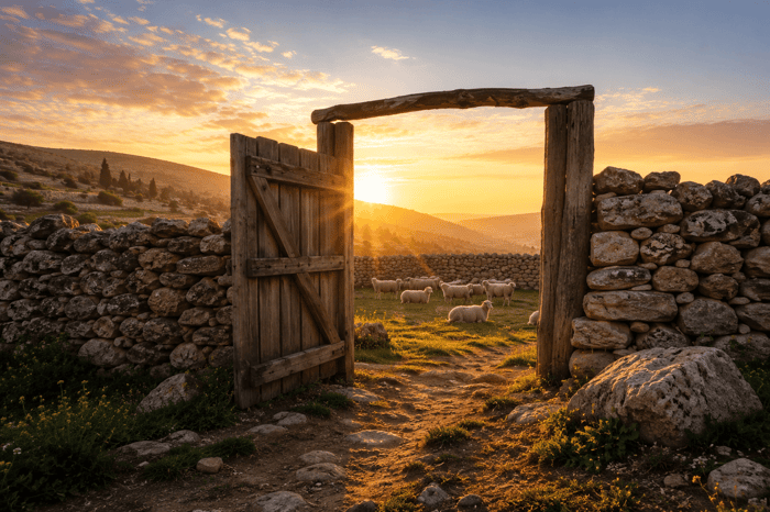 Door of the Sheep Meaning: Why Is Jesus Called the Door?