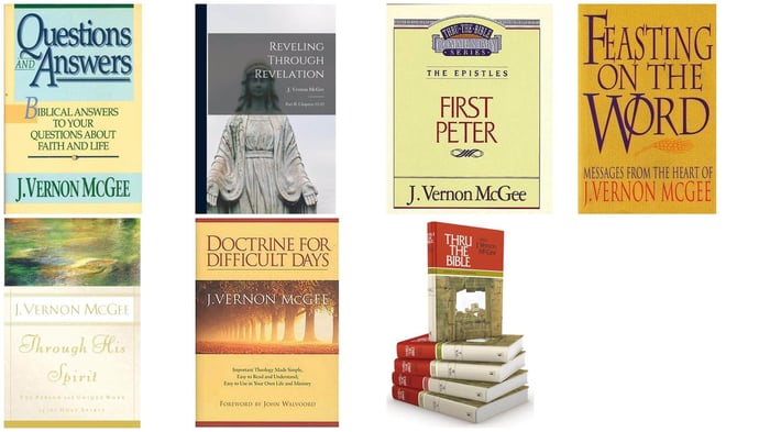 J. Vernon McGee Books: A Guided Walk Through His Writings