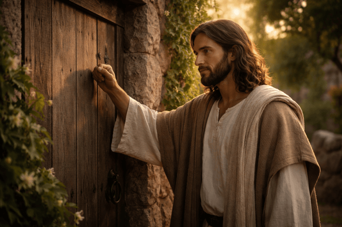Jesus at the Door: What Revelation 3:20 Really Means