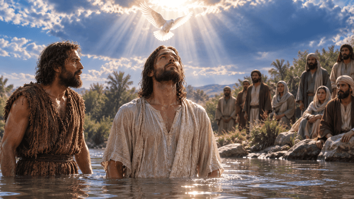 Jesus' Baptism and the Trinity: Father, Son, and Holy Spirit in Matthew 3:16-17