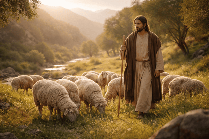 Psalm 23:1 — The Lord Is My Shepherd