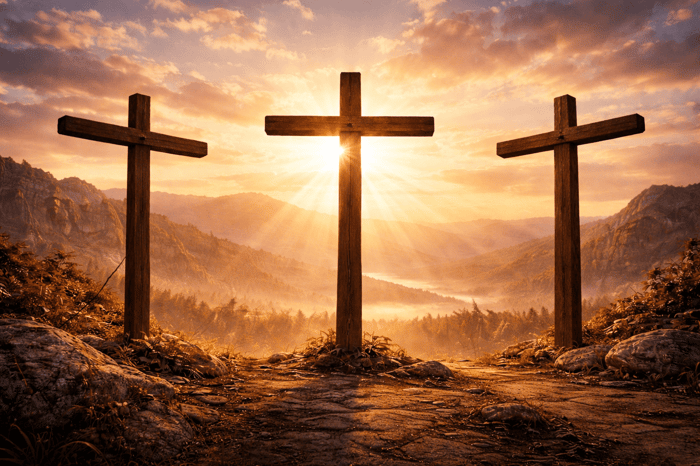 The Two Thieves Crucified with Jesus: A Biblical Account