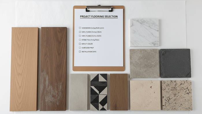 Before you order flooring checklist