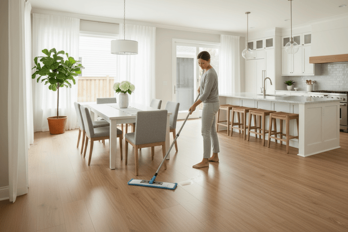 How to Maintain Luxury Vinyl Flooring Without Damaging the Finish