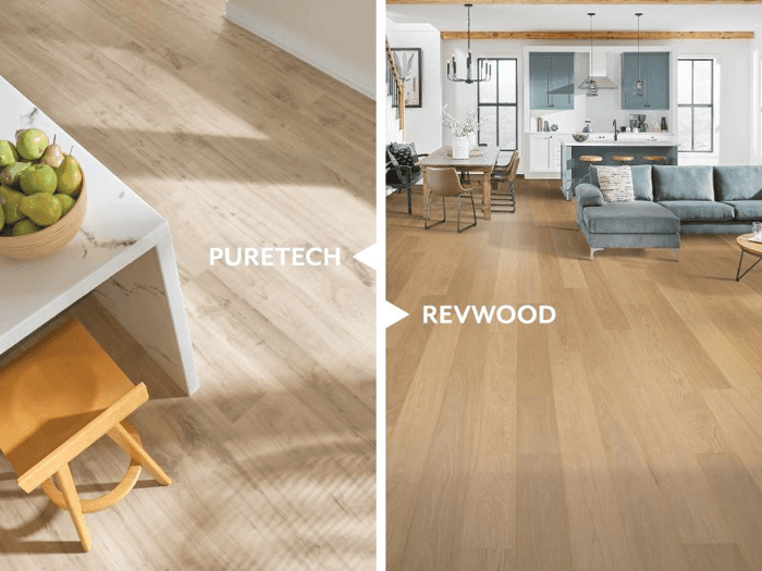 A Closer Look: Mohawk's PureTech vs RevWood Flooring