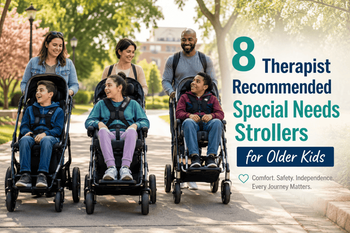 8 Therapist Recommended Special Needs Strollers for Older Kids