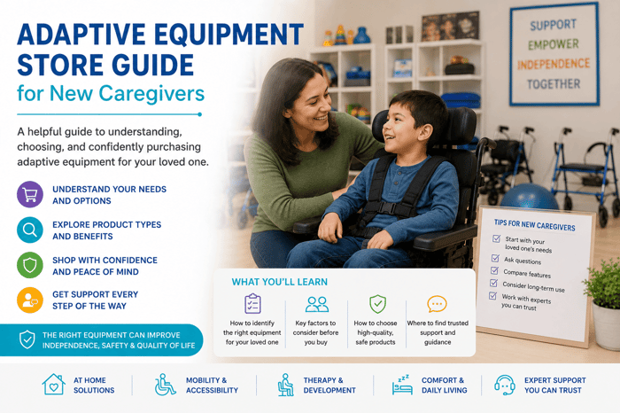 Adaptive Equipment Store Guide for New Caregivers
