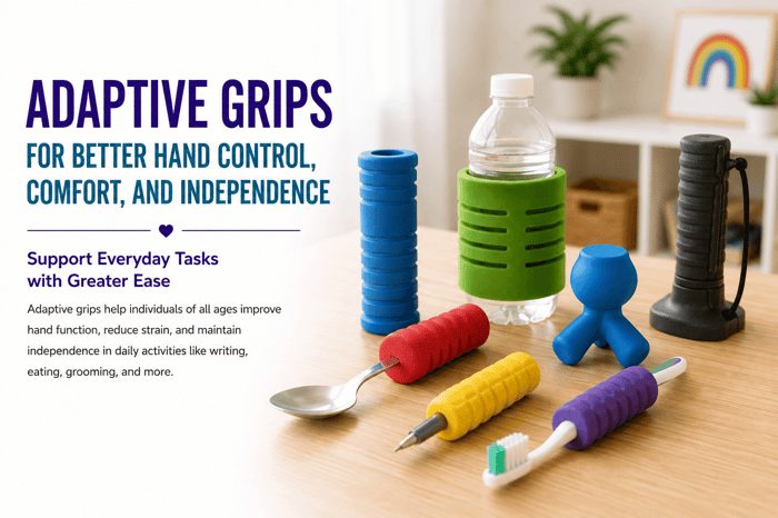 Adaptive Grips for Better Hand Control, Comfort, and Independence