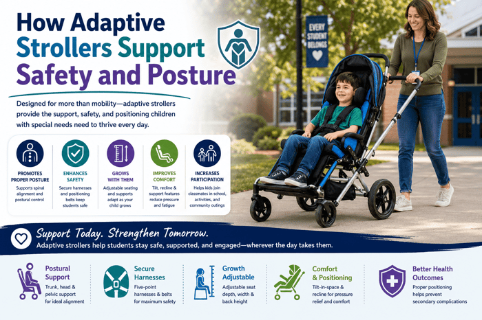 How Adaptive Strollers Support Safety and Posture