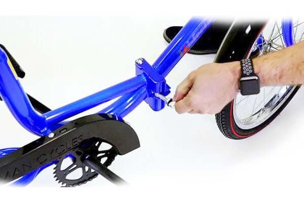 How to Fold and Unfold a Worksman Folding Tricycle