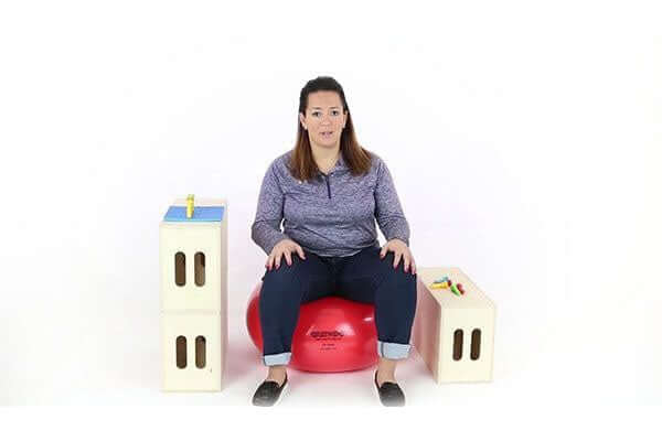 How to use the CanDo Donut Exercise Ball