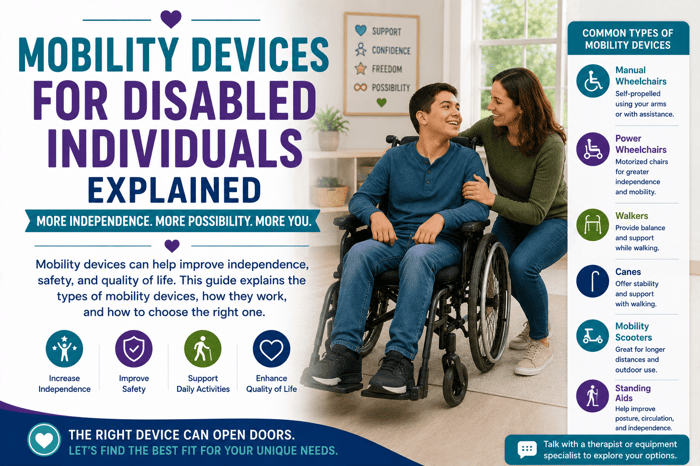 Mobility Devices for Disabled Individuals Explained